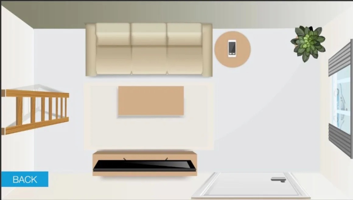 2DET 4 OCD exposure environment — haunted livingroom