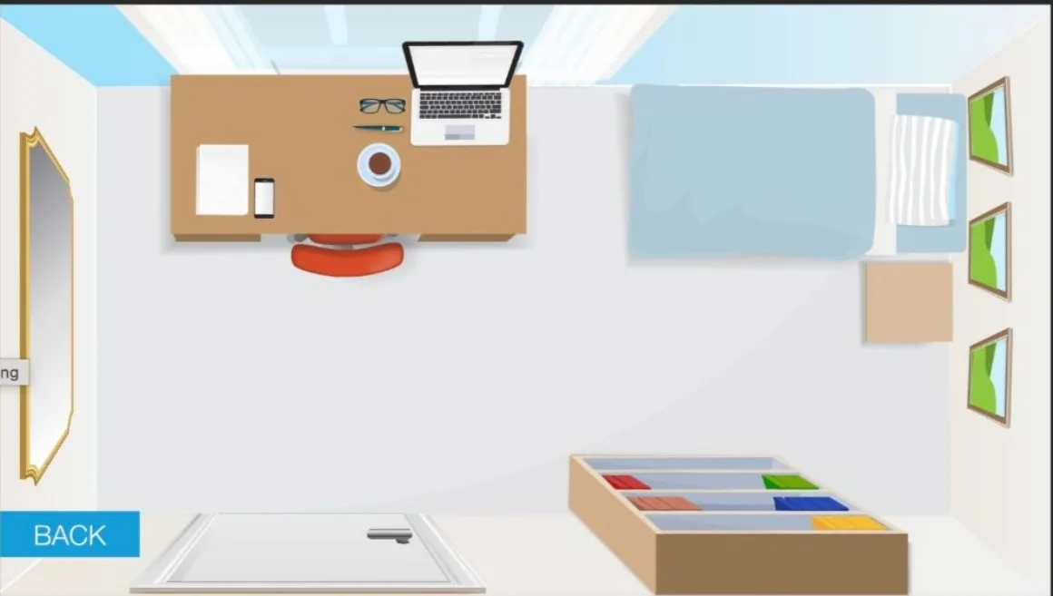 2DET 4 OCD exposure environment — imperfect bedroom