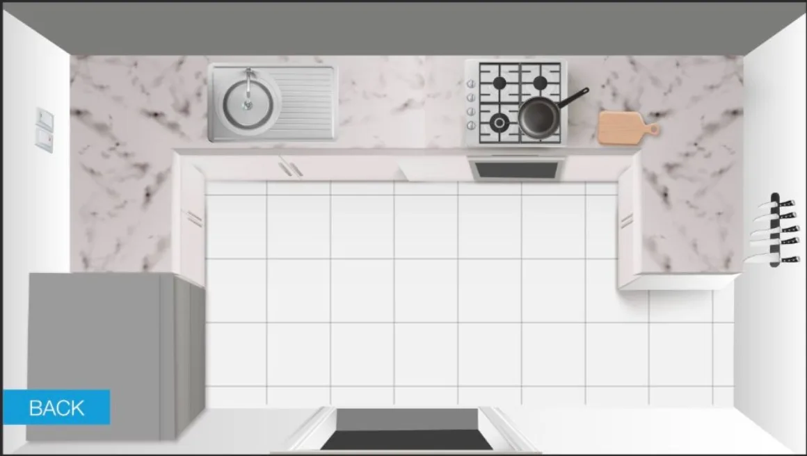 2DET 4 OCD exposure environment — unsafe kitchen